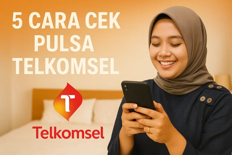 5 Cara Cek Pulsa Telkomsel