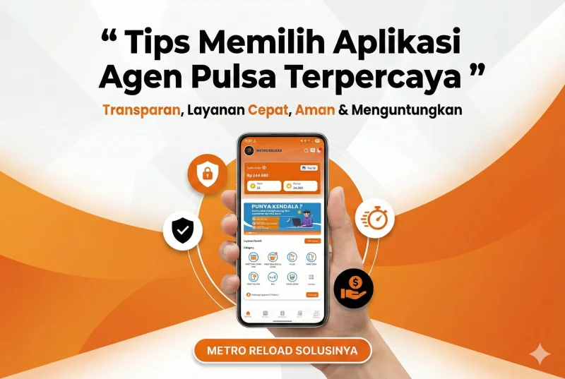 Tips Memilih Aplikasi Agen Pulsa